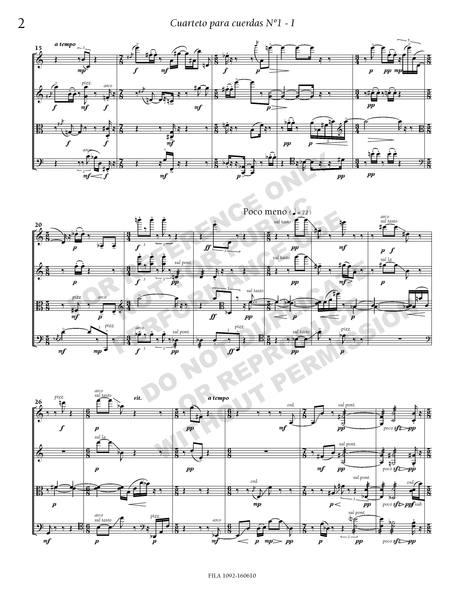 String Quartet Nº 1