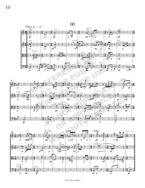 String Quartet Nº 1