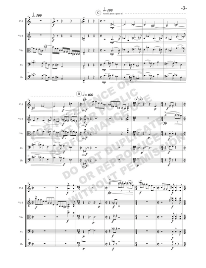 Arcano, for string orchestra