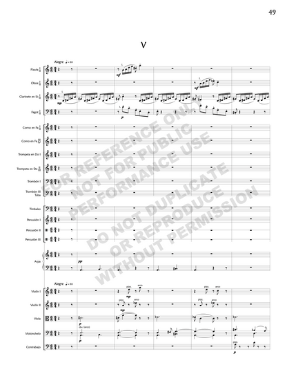 Suite, for orchestra