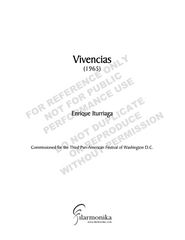 Vivencias, for orchestra