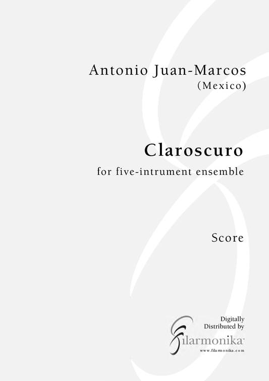 Claroscuro, for 5-instrument ensemble