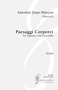 Paesaggi corporei, for soprano and ensemble