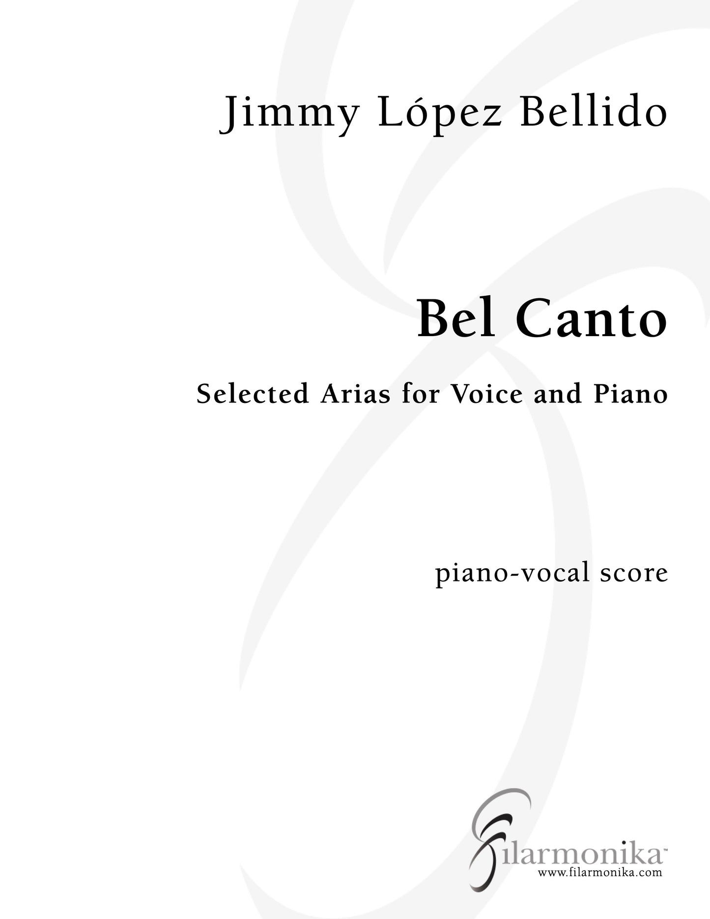Bel Canto: Selected Arias for Voice and Piano