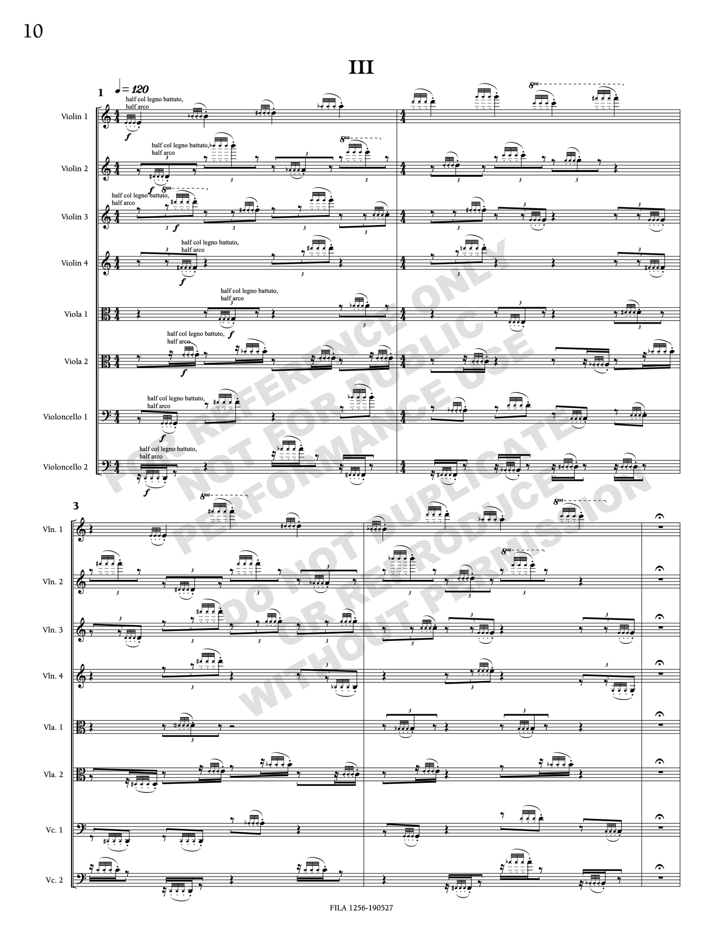 15 Études for String Octet