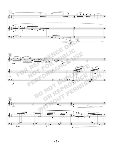K'asa, for violin and piano