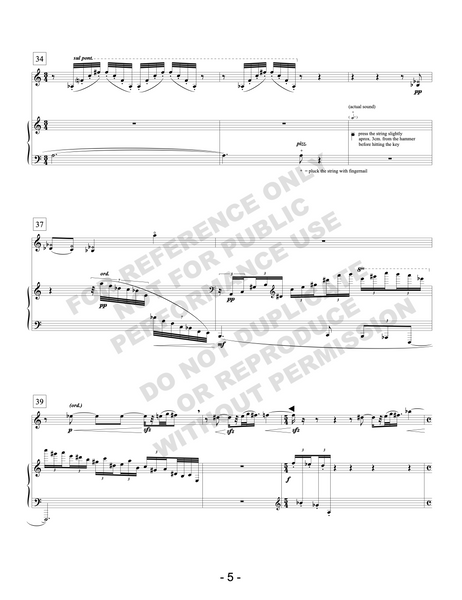 K'asa, for violin and piano