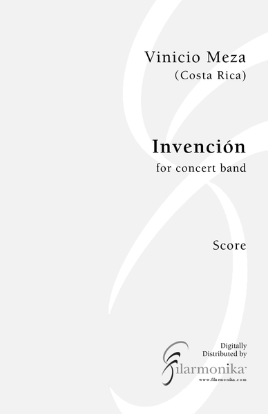 Invención, for concert band
