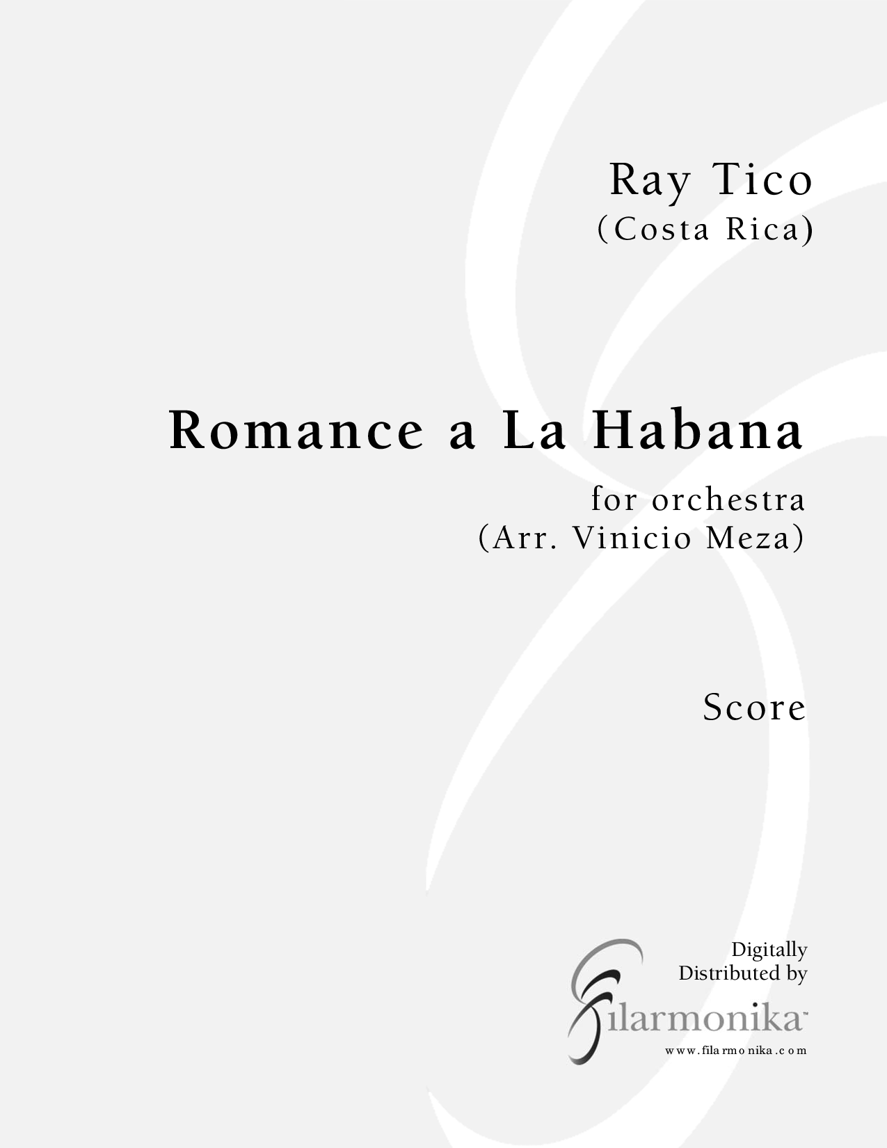Romance a La Habana, for orchestra