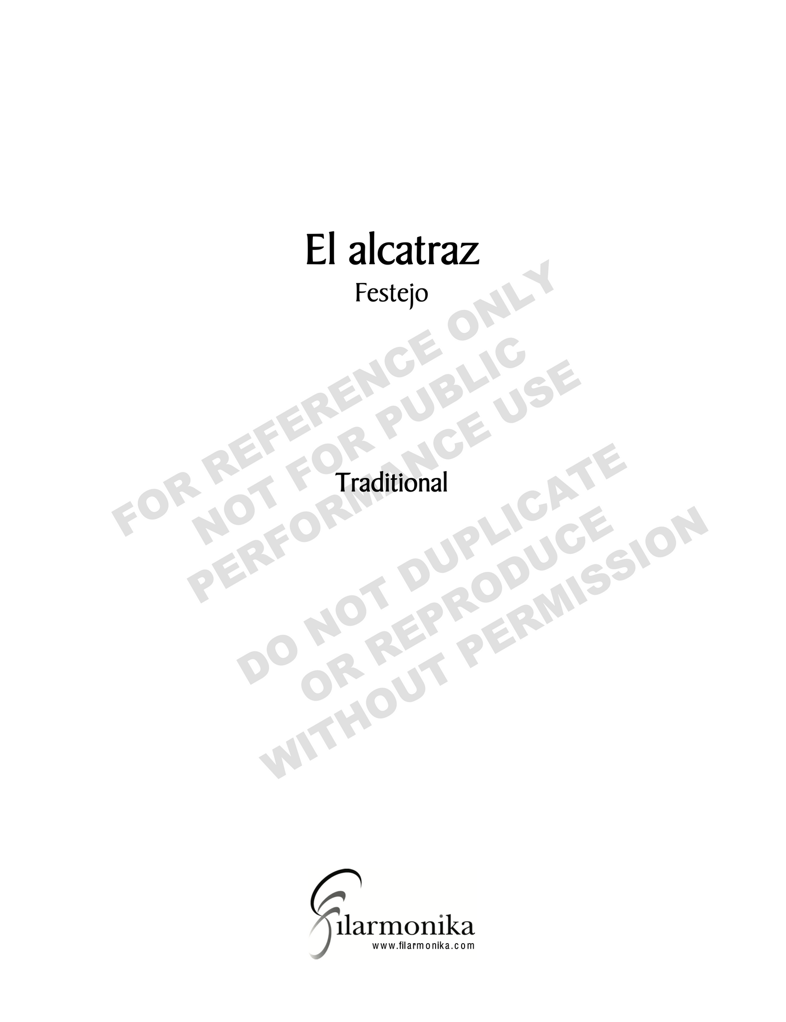 El alcatraz (arr. Álvarez)