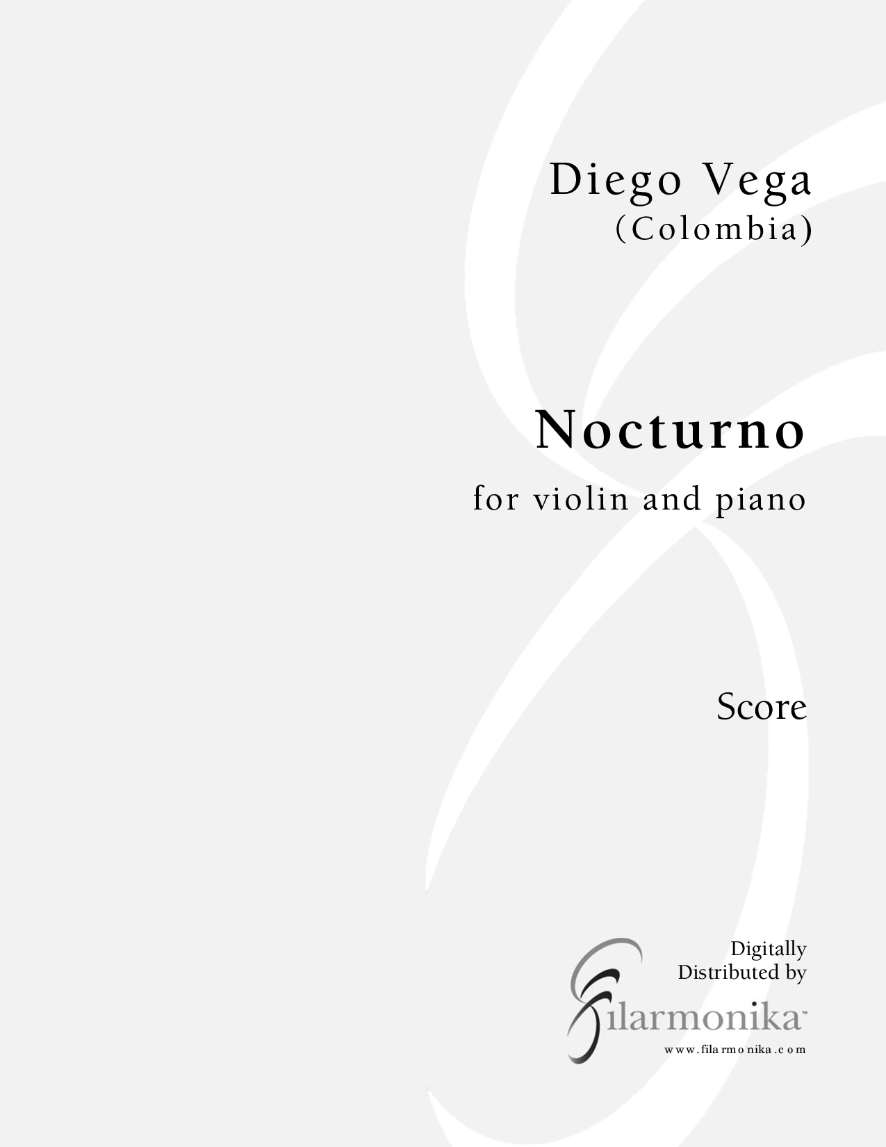 Nocturno, for viola and piano