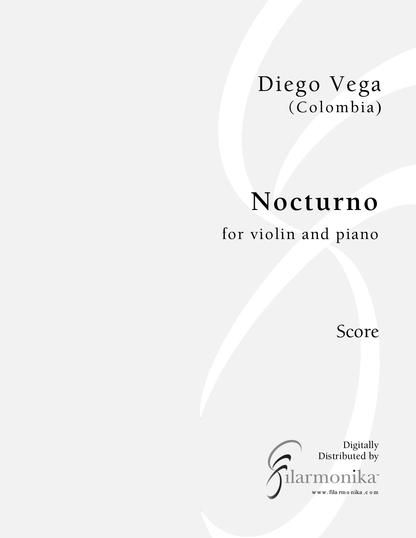 Nocturno, for viola and piano