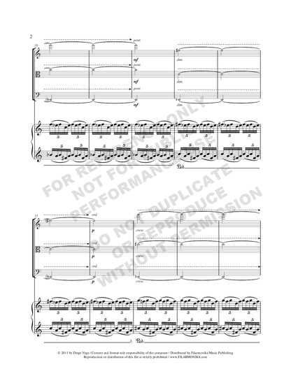 Piano Quartet, for violin, viola, cello, and piano