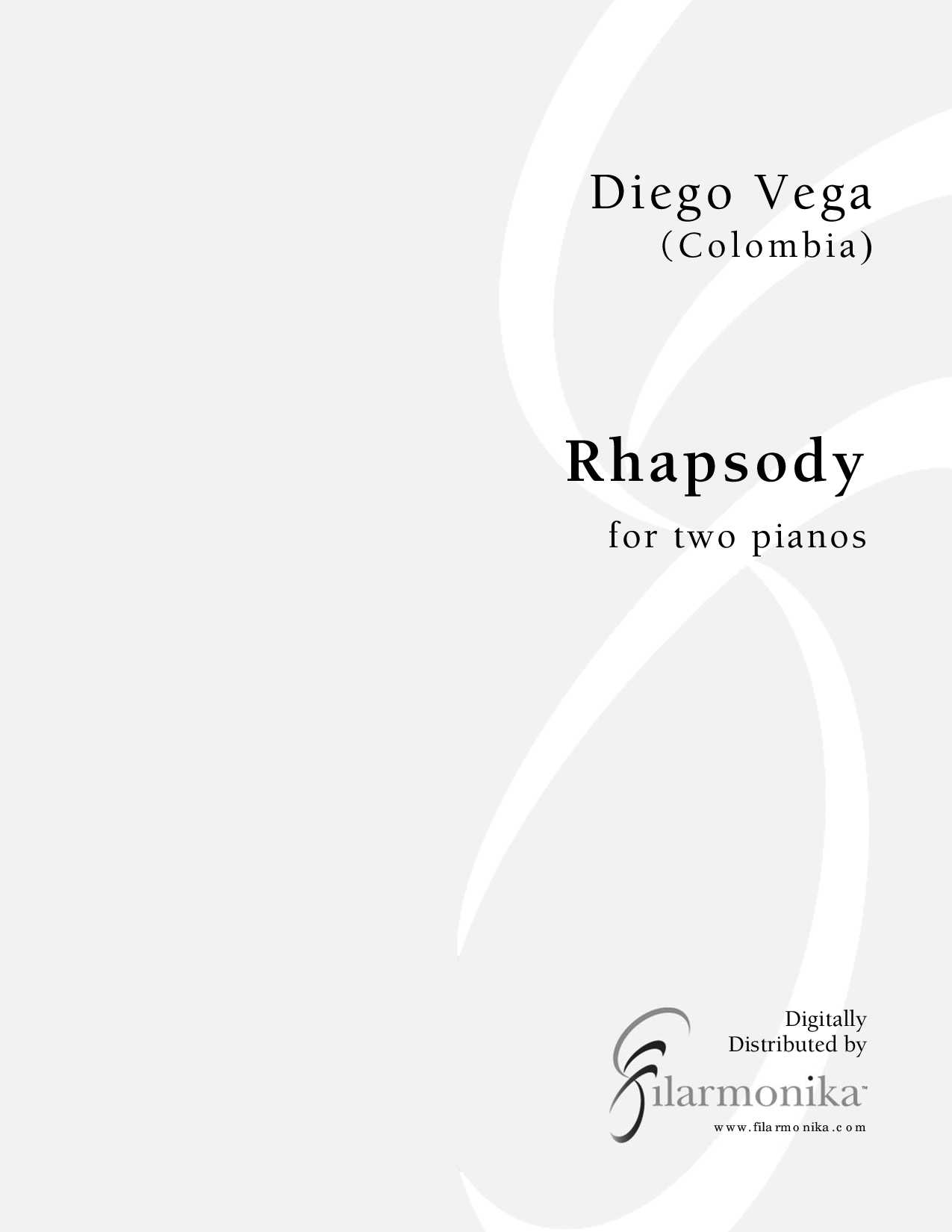 Rhapsody, for 2 pianos