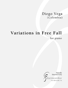 Variations in Free Fall, for piano
